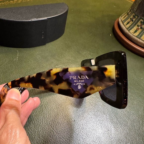 Prada Accessories - Prada Tortoise Shell Sunglasses